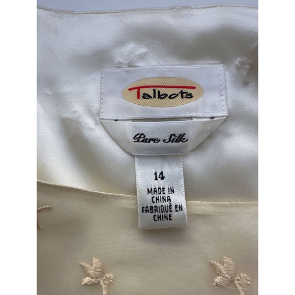 Talbots Stars Print Sleveeless Round Neck Sleeveless Tank Top - Picture 6 of 8